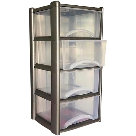 4 Drawer Storage Unit for Organising Belongings Cover