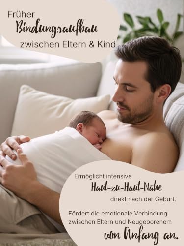 Hoppediz Bonding-Top für Neugeborene, anthrazit XL