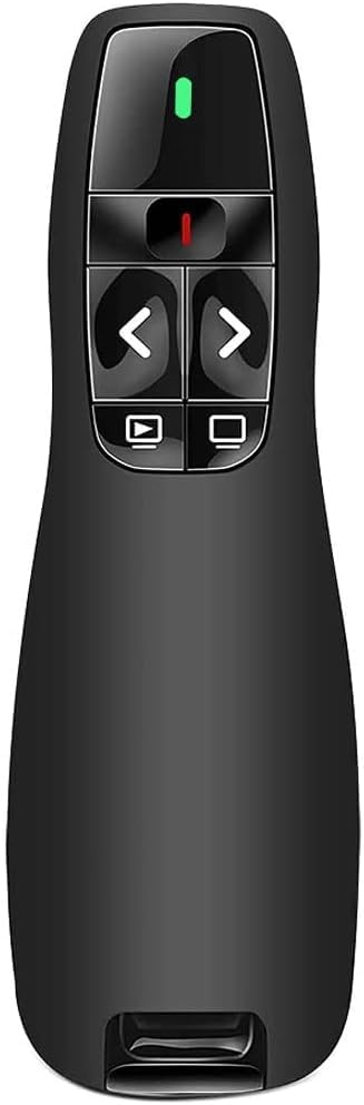ETZIN Ergonomic Wireless Presenter for Presentations Remote Control Laptop PowerPoint 2.4GHz USB Presentation Remote Control Presenter Pointer Presentation Pointer EPL-1240WA