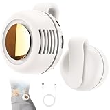 fupcap 2026 Neu Mini Ventilator, tragbarer Clip-Ventilator, leise, 3 Stufen, Weiß