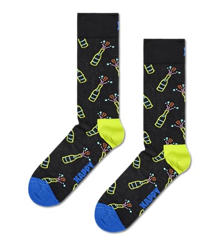 Calcetines de Algodón para Diario Happy Socks con Diseños Divertidos de Invierno 3