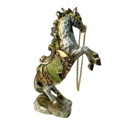 Sculpture de cheval en résine pour revitaliser une décoration de bureau fade