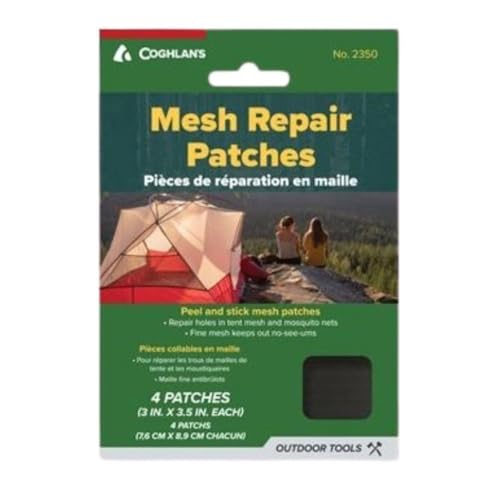 Coghlan's Mesh Repair Patches – Peel & Stick Tent Screen...
