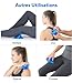Davinci Tool (Blue) -USA Made- Extra Firm Neck Tension Relief & Pressure Point Massage Tool - Occipital Release Tool - Cervical Traction Device- Suboccipital Release Device - Neck Stretcher