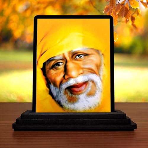 Image of Sai Baba ji Car Dashboard idols Figurine Showpiece | for car and Home| All Purpose