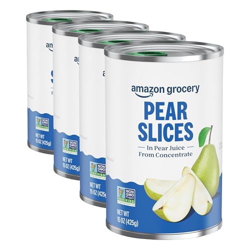 Amazon Grocery, Pear Slices, 15
