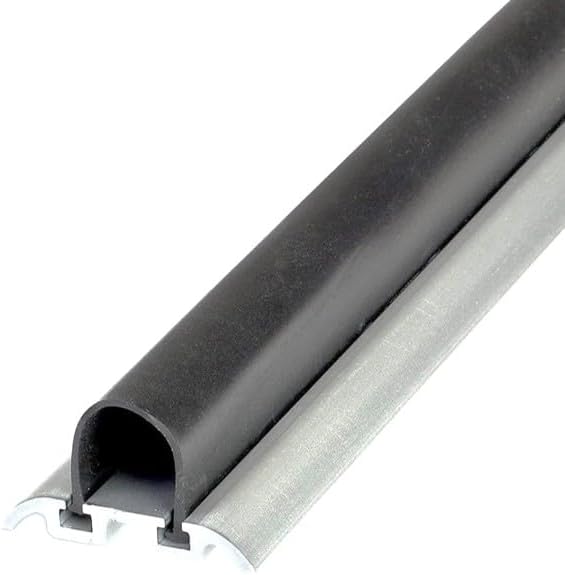 Collapsible Shower Threshold Water Dam, Shower Water Guard, ADA Wheelchair Easy Access, 48 inches Long.