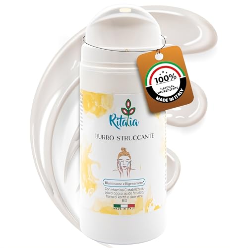 BURRO STRUCCANTE viso e occhi con ingredienti BIO di Ritalia®