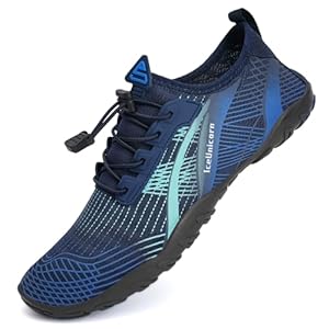 Water Shoes Womens Mens Aqua Beach Swim Shoes Quick Drying Barefoot Shoes for Swimming Pool Boating Surfing Diving Yoga