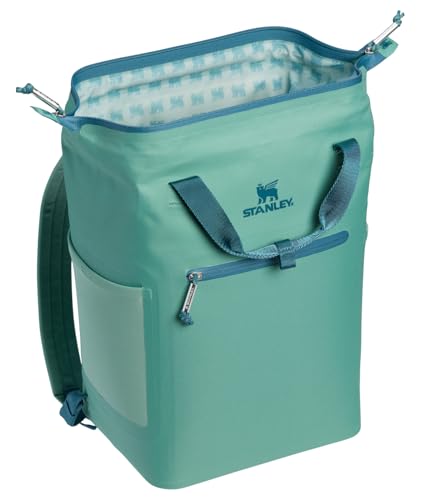 Image of Stanley All Day Madeleine Backpack Soft Cooler 20 Can Cooler with Handle and Shoulder Straps Insulated Travel Bag with Zipper BPA-Free