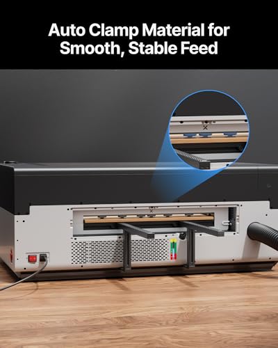 xTool Intelligent Conveyor Feeder for xTool P3 80W CO2 Laser Cutter, Partner for Accurately Automatic Engraving and Cutting on 24.01\" x 51.18\" Work Area - Thumbnail 6
