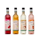 DaVinci Gourmet Naturals Syrup, Variety Pack - Hawaiian Salted Caramel, Madagascar Vanilla, Pacific Northwest Raspberry, Turkish Hazelnut (Pack of 4)