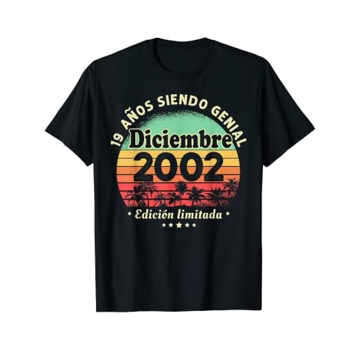 Diciembre 2002 Cumpleaños nacen Diciembre De 2002 Regalo Camiseta