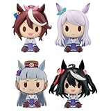 Pequeño diseño Kitasan Black/Mejiro McQueen/Gold Ship/Tokai Teio Figura con proporciones delicadas. Bonita figura de mini acción, trabajada con gran detalle, ideal como estatua de escritorio