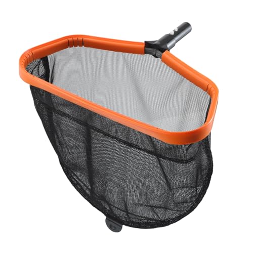 XINYIN Red De Piscina Gran Capacidad Herramienta Limpieza Piscinas Más Profundas Marco Aluminio Espumadera Piscina Eliminación Eficiente Desechos Limpieza Hojas Estanque