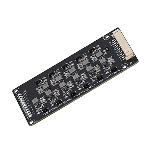 Tablero ecualizador activo para baterías LFP de 12 celdas con transferencia inductiva de energía, corriente de balanceo de 1,2 A y MOS de ultra baja resistencia interna para igualación de voltaje miniatura 5