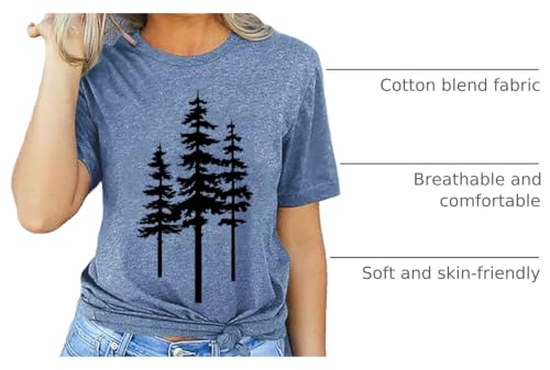 Image of Womens Dandelion T Shirts Sunflower Graphic Short Sleeve Casual Tops