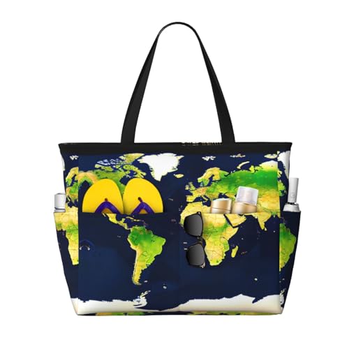 Sac à bandoulière imperméable grand sac fourre-tout anti-pluie voyage