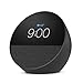 Echo Spot Bundle: Includes Echo Spot (2024 Release) | Black & Made for Amazon Stand with USB-C and USB-A Charging Ports | Black