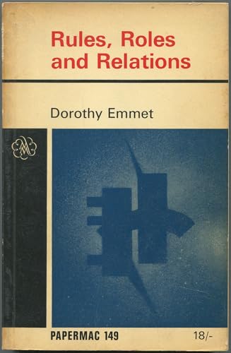 Rules, roles, and relations (Beacon paperback, ... 0807015253 Book Cover