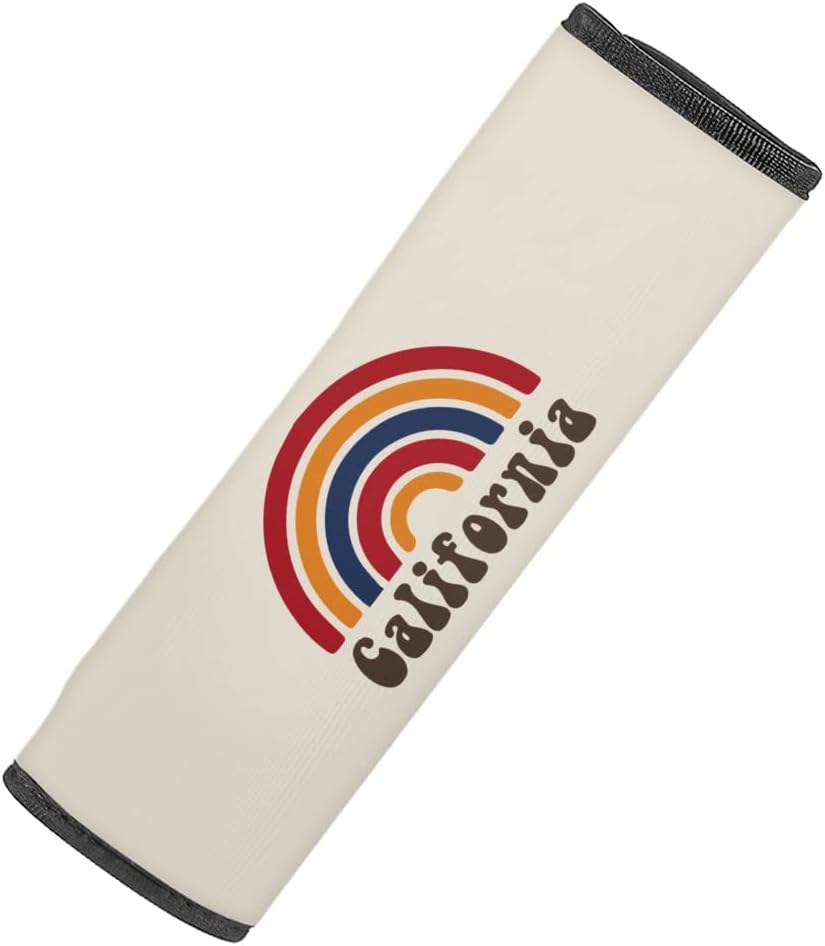 Rainbow Car Seat Belt Pads - Cute Seat Belt Cover - California Seat Belt Cover