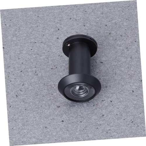 Jojofuny Mirilla para Puerta Ojo de Gato de Ángulo Amplio 200 Grados Lente de Alta Definición Color Negro Sólido miniatura 4