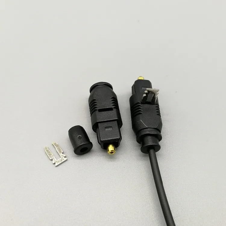 10 szt. wtyczka SPDIF TOSLINK wtyczka cyfrowa optyczna wtyczka kabla SPDIF