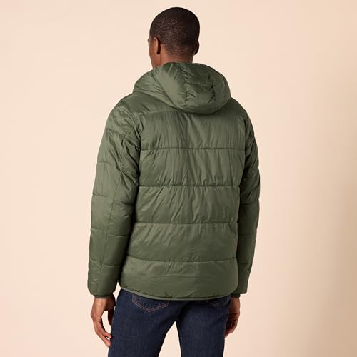 Amazon Essentials Men's Long-Sleeve Water-Resistant Sherpa-Lined Puffer Jacket3