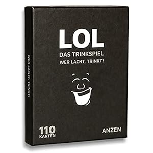 LOL Das Trinkspiel – Wer lacht, trinkt! | Kartenspiel für Erwachsene ab 18 | 110 Karten | Gesellschaftsspiel…