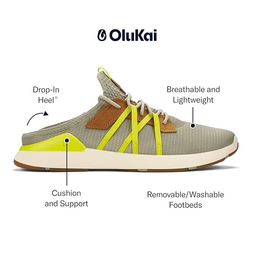 Image of OluKai Mio Li Men's Casual Sneakers, Hands-Free Drop-in Heel