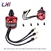 LHI 4X 2212 920KV Brushless Motor (CW/CCW) + 4X SImonK 30A ESC for F330 X525 F450 F500 F550 DJI Phantom Quadcopter