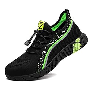 Werkschoenen Heren Work Trainers Stalen Top Cap Schoenen voor Heren Ademende Veiligheidstrainers Dames Lichtgewicht…