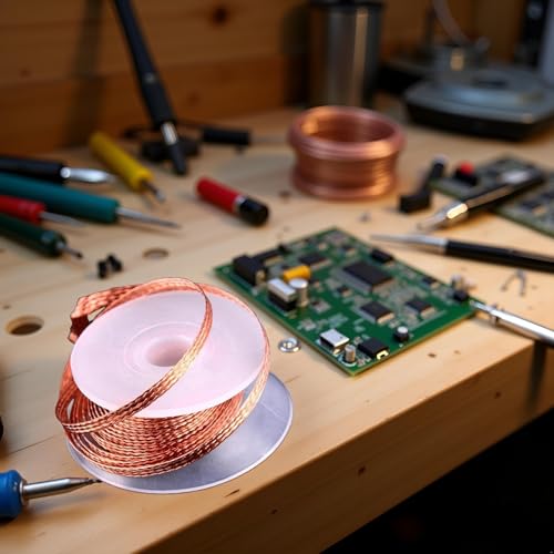 Image of 1.5M 2.5mm Solder Wick Wire Braid Welding Solder Remover Wire Cord Multifunctional Hand Tools Parts Accessories
