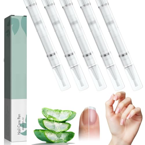 Orville Antifungal Pen, Swissclear Anti Fungal Pen, Anti Fungal Nail Treatment For Toenails, Nail Care Pen Natural Ingredients Nail Serum, Nail Strengthener With Tea Tree Oil, Aloe and Vitamin E (5)