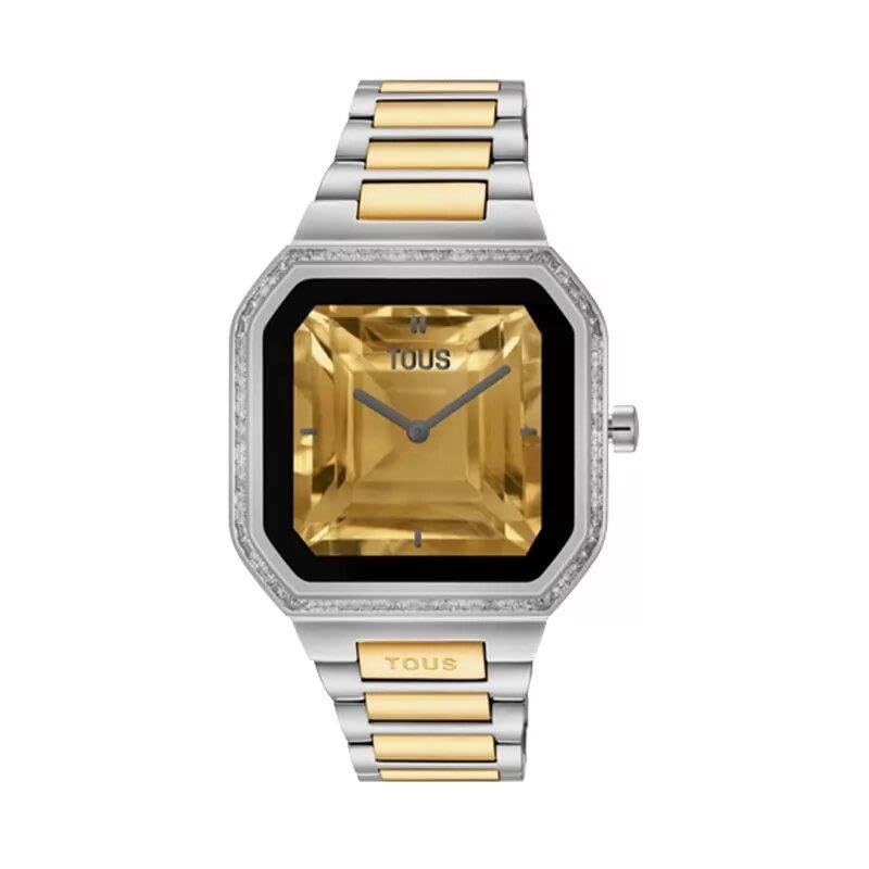 TOUS Reloj Smartwatch B-Connect Plateado y Dorado Mujer 3000139000