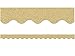 Gold Glitz Scalloped Border Trim