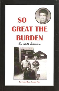 Paperback So great the Burden Book