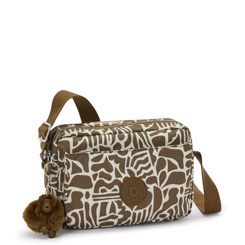 Image of Kipling Women's Abanu Medium Crossbody Bag, Lightweight, Adjustable Nylon Waist Pack with Multi-Compartment Zip Pockets