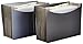AmazonBasics Expanding Organizer File Folder, Letter Size - Black/Gray (2-Pack)