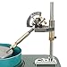 Gem Faceting Machine, 2800RPM Jewel Polisher Tool for Jewelry Jade Gem and Precious, Jade Stone Angle Lapidary Machine with Faceted Manipulator, Jewelry Faceting Machine with 6 inch Plate, Low Noise