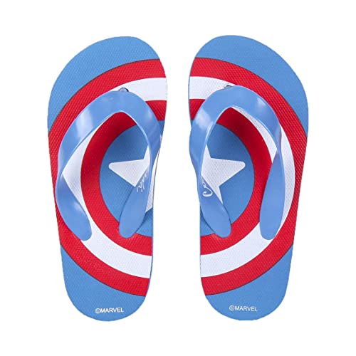 CERDÁ LIFE'S LITTLE MOMENTS - Chanclas Niño de Dedo Estampada con Avengers | Chanclas de Verano Suela EVA - Licencia Oficial Marvel