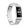 Compatibel Fitbit Charge 3 bandjes metaal, roestvrij stalen armband accessoire band vervanging armband armband voor…