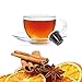 Kickkick Arancia e Cannella Capsule Compatibili Nespresso (50PZ) Made in Italy Tisana alla Cannella e Arancia Naturale Cialde Solubili per Macchina da Caffè Nespresso