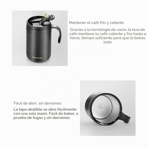 Miniatura 6 de Cafetera Para Verter Sobre La Cafetera, Aislada, Portátil, De Acero Inoxidable, Cafetera, Para Uso Diario, Interior, Vacaciones, Viajes, Exteriores, Mochileros, Coche, Fogata