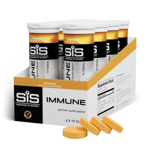 Image of SiS Hydro Tablets, Electrolyte Hydration, No Sugar, Immune Orange, 8-Pack