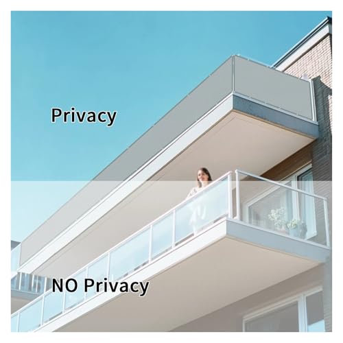 Brise-vue for balcon tissu d'ombrage imperméable protection à 95% - 4