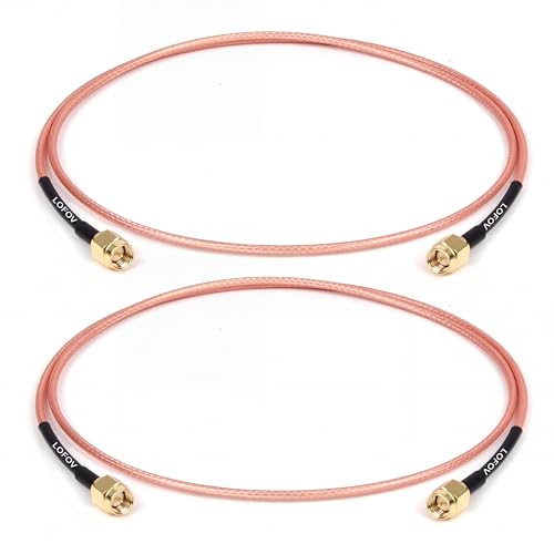 Cable SMA macho de 50 ohmios con aislamiento RG316 para reducir pérdida de señal