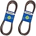 2 Pack Stens 265-954 OEM Replacement Belt Fits Scag 484100