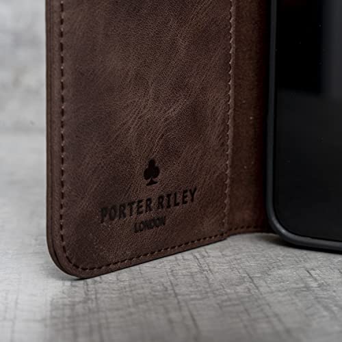 Porter Riley Custodia in Pelle per iPhone 14 Plus
