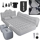 Umbrauto Inflatable Car Mattress: Air Bed for SUVs and Trucks with Pump and Pill...